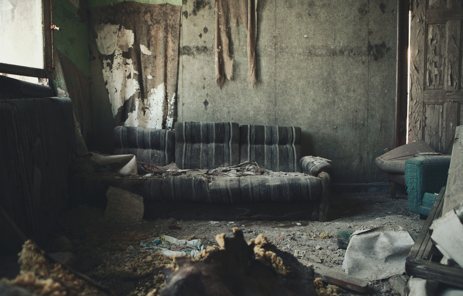 městský, fotografování, Švédsko, rozklad, gauč, gauč, soffa, průzkum, Juha, platser, urbex, f rfall, vergivet, Dehus, vergivna, helttunen