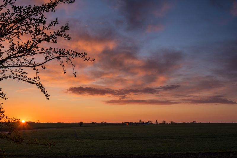 sunlight, landscape, sunset, nature, sky, field sunlight, landscape, sunset, nature, sky, field