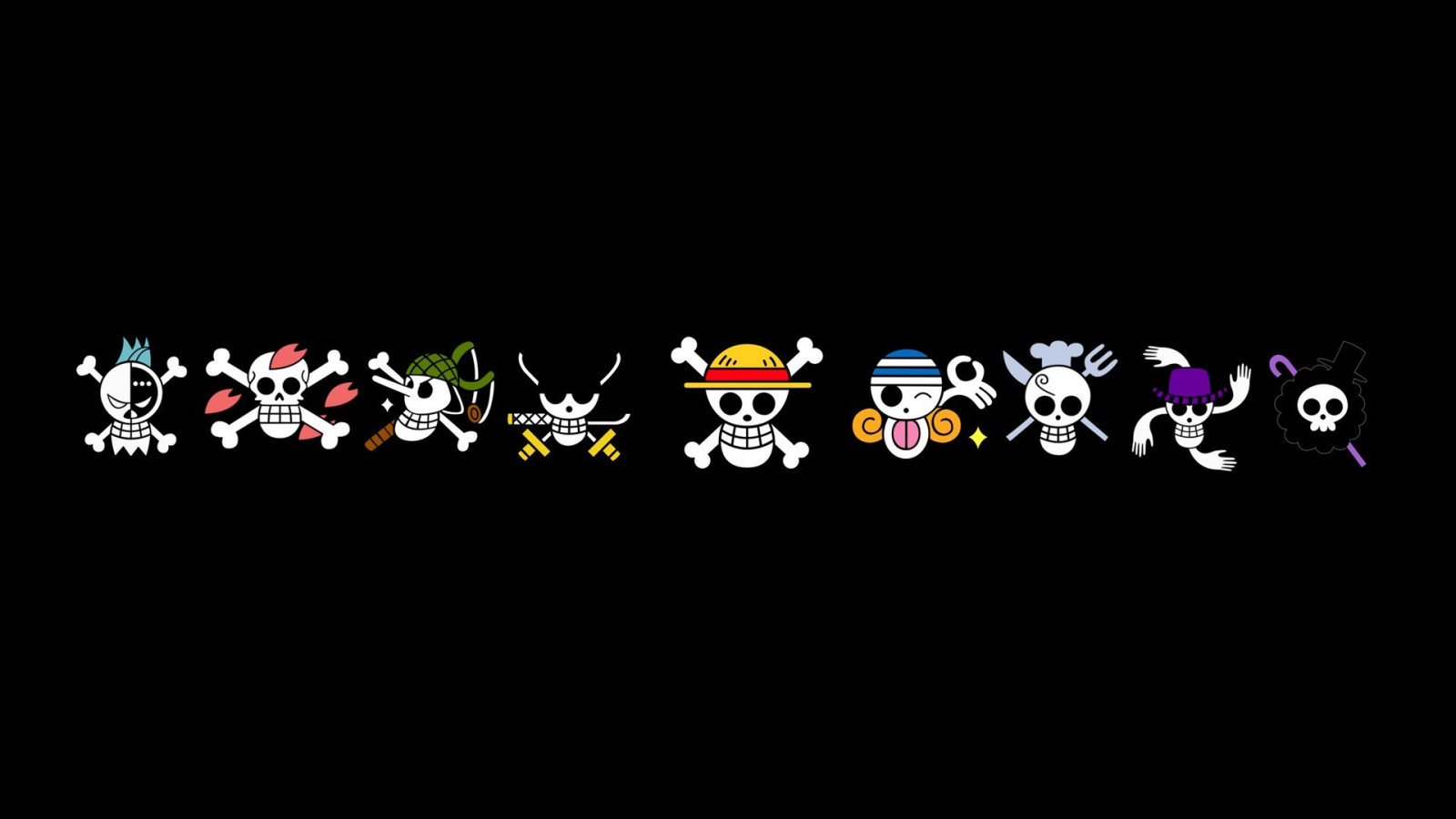 1920x1080 px, アニメ, ワンピース, 頭蓋骨