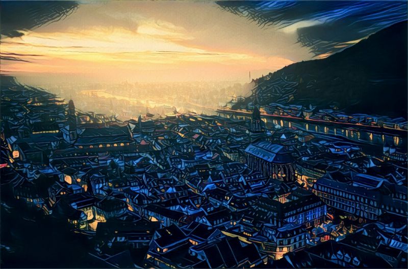 krajina, výkres, město, panoráma města, slunečnímu záření, západ slunce krajina, výkres, město, panoráma města, slunečnímu záření, západ slunce