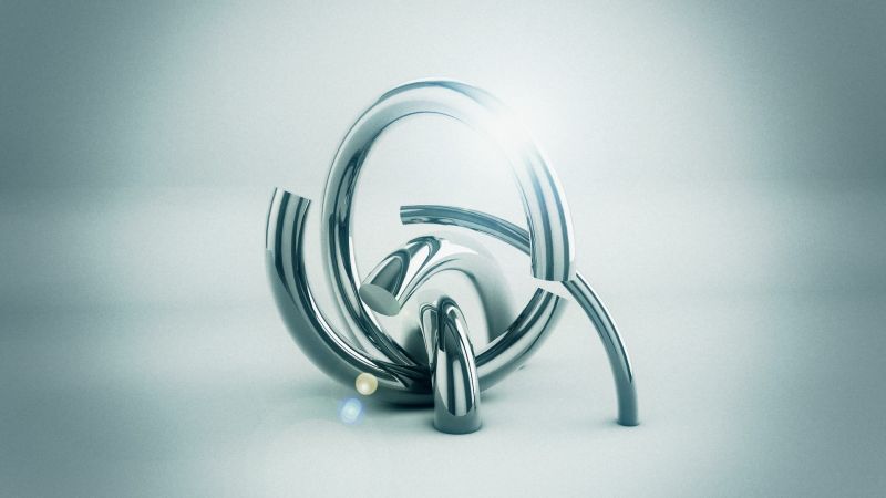 minimalizmus, spirál, CGI, fejhallgató, technológia, kör minimalizmus, spirál, CGI, fejhallgató, technológia, kör