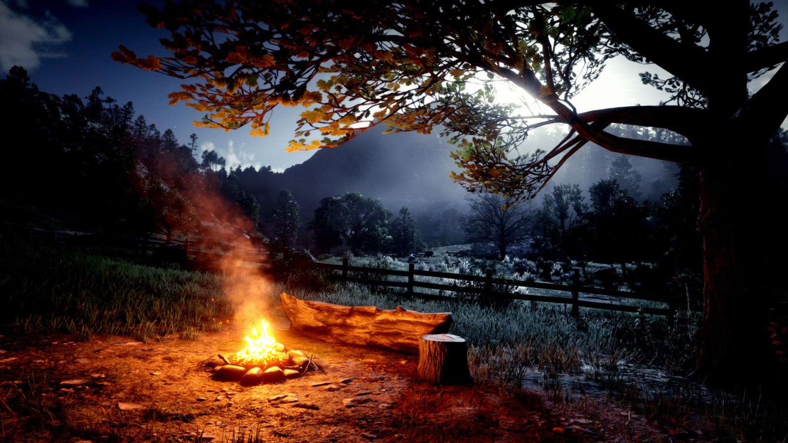 Red Dead Redemption 2, natur, brand