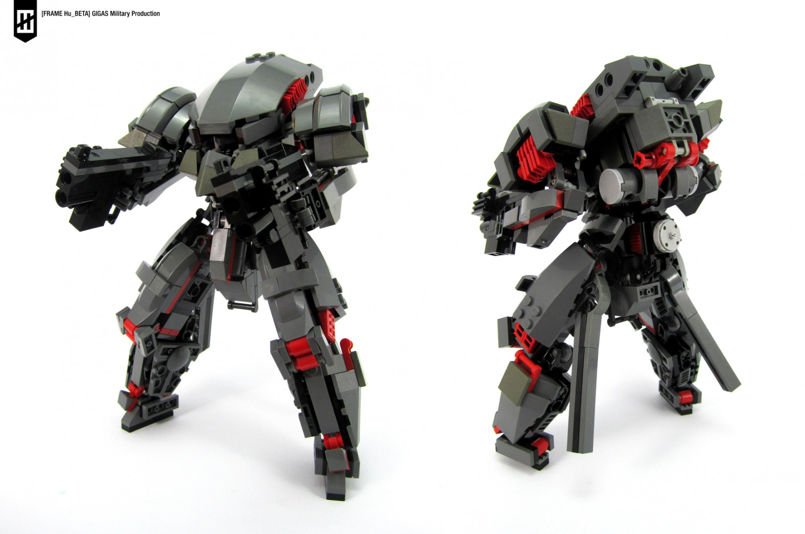 robot, LEGO, mech, grey, Toy, machine, moc, mecha, messymaru, phlug, phlugmoc, gigas