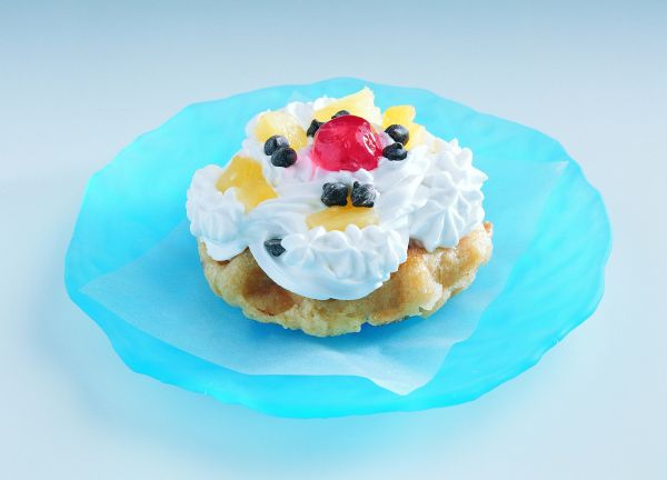 food, whipped cream, Plate, ice cream, blue, cake