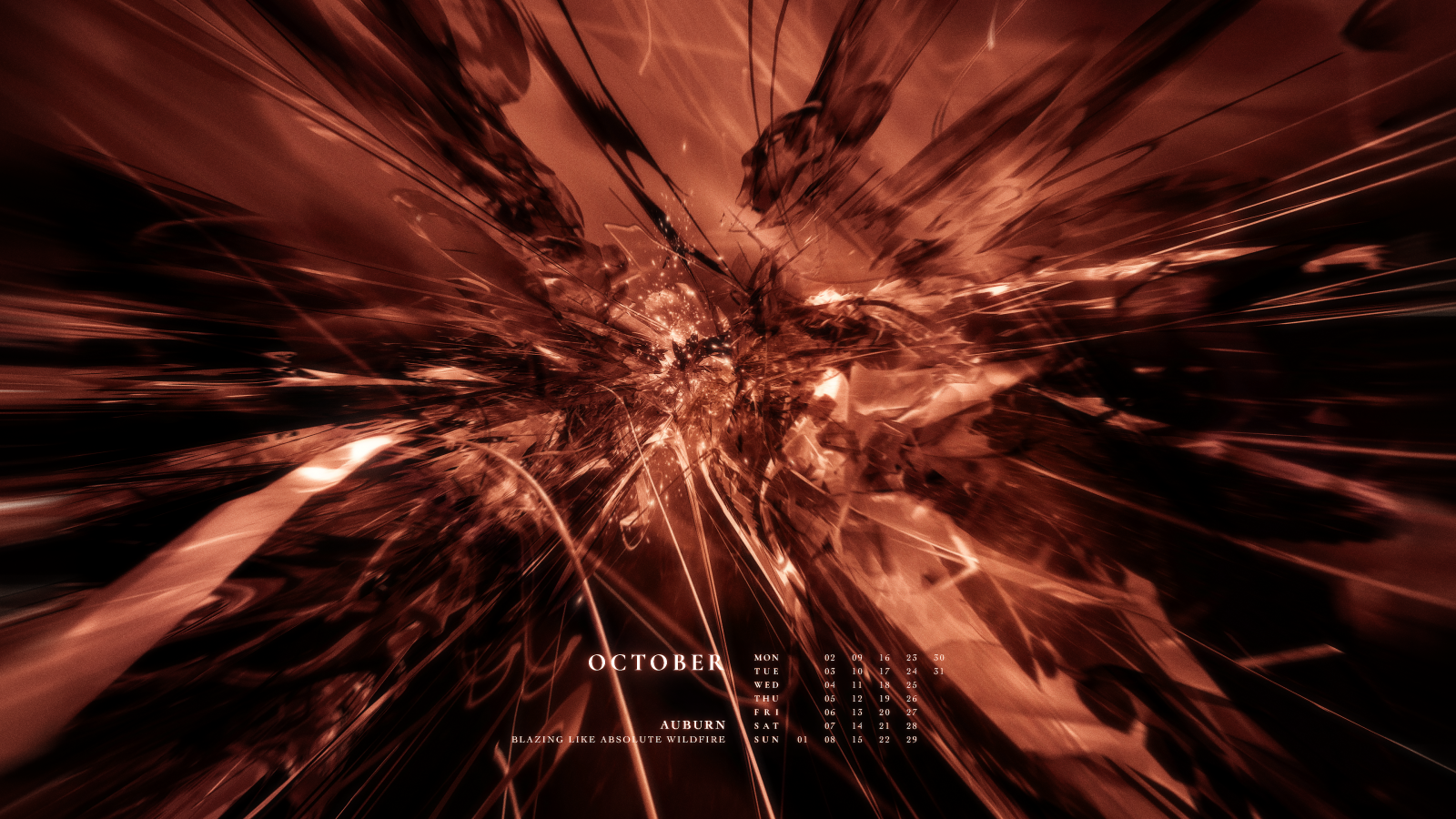 umělecká díla, abstraktní, kalendář, 3D Abstract, CGI