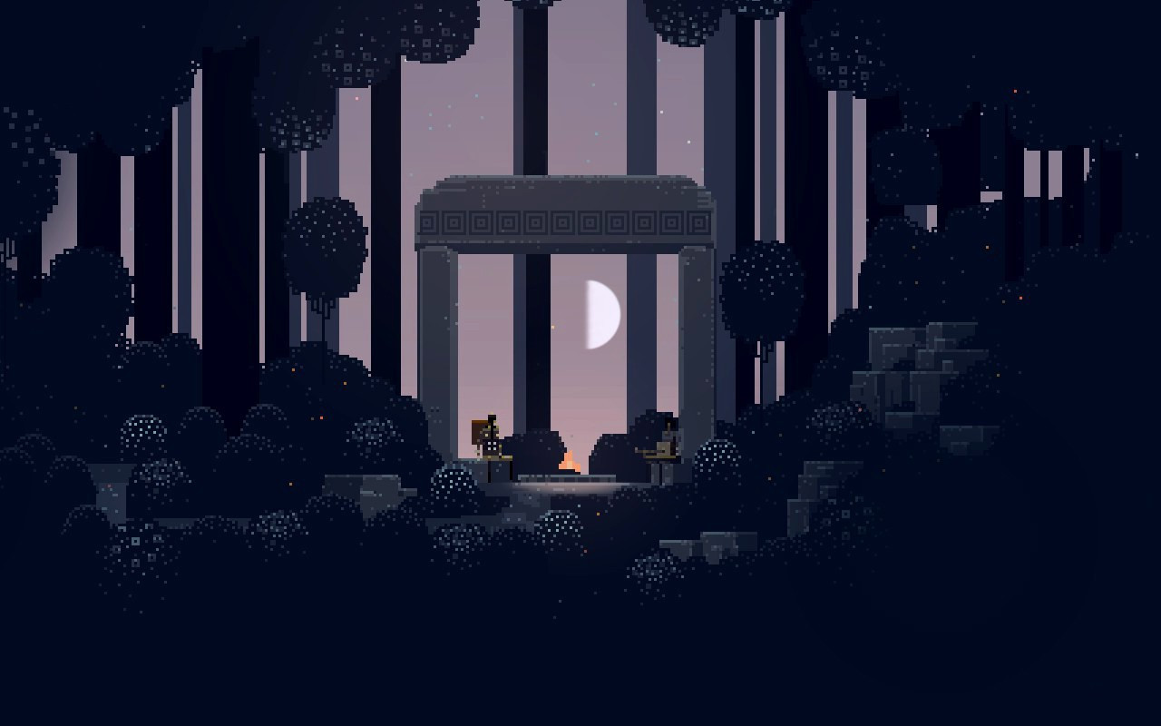 ilustrace, videohry, černobílý, město, panoráma města, noc, panoráma, metropole, půlnoc, tvar, tma, Snímek obrazovky, 1280x800 px, počítač tapeta, Černý a bílý, monochromatické fotografování, font