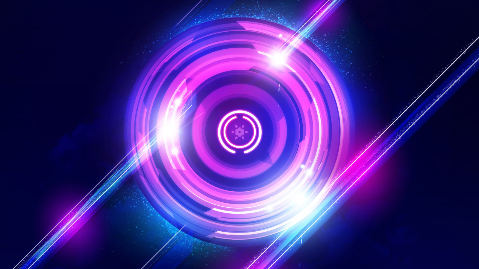 Wallpaper : abstract, blue, circle, lens flare, universe, vortex, Fran ...