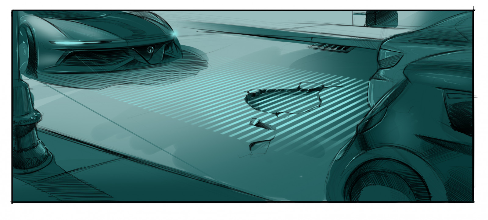 disegno, illustrazione, finestra, bicchiere, 2015, marca, netcarshow, netcar, immagini di auto, auto foto, IED, Syrma, parabrezza, schizzo, immagine dello schermo, esterno automobilistico, prodotto