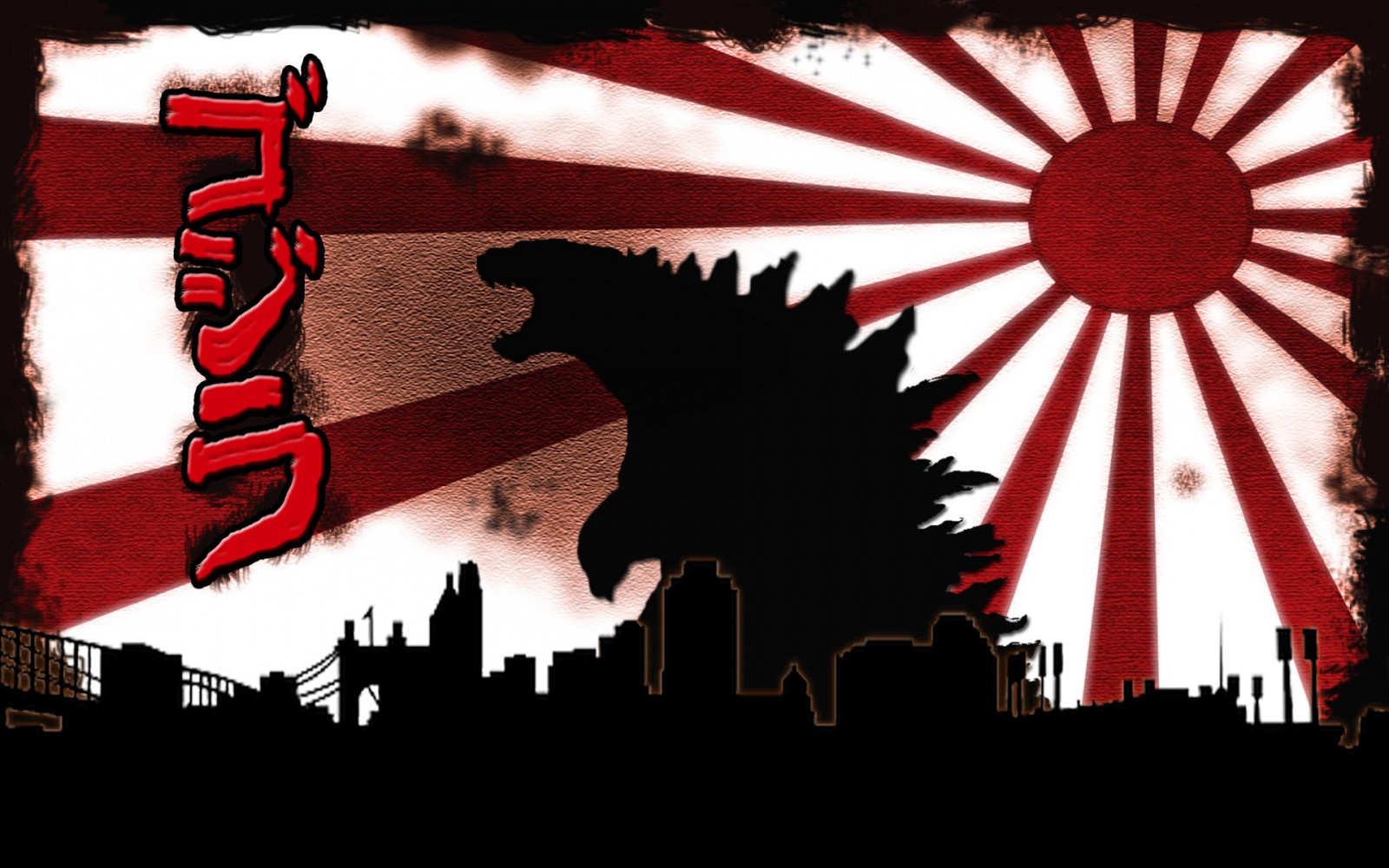 hình minh họa, Đỏ, áp phích, Kaiju, Godzilla, NGHỆ THUẬT, Trò chơi, Ảnh chụp màn hình, bìa album