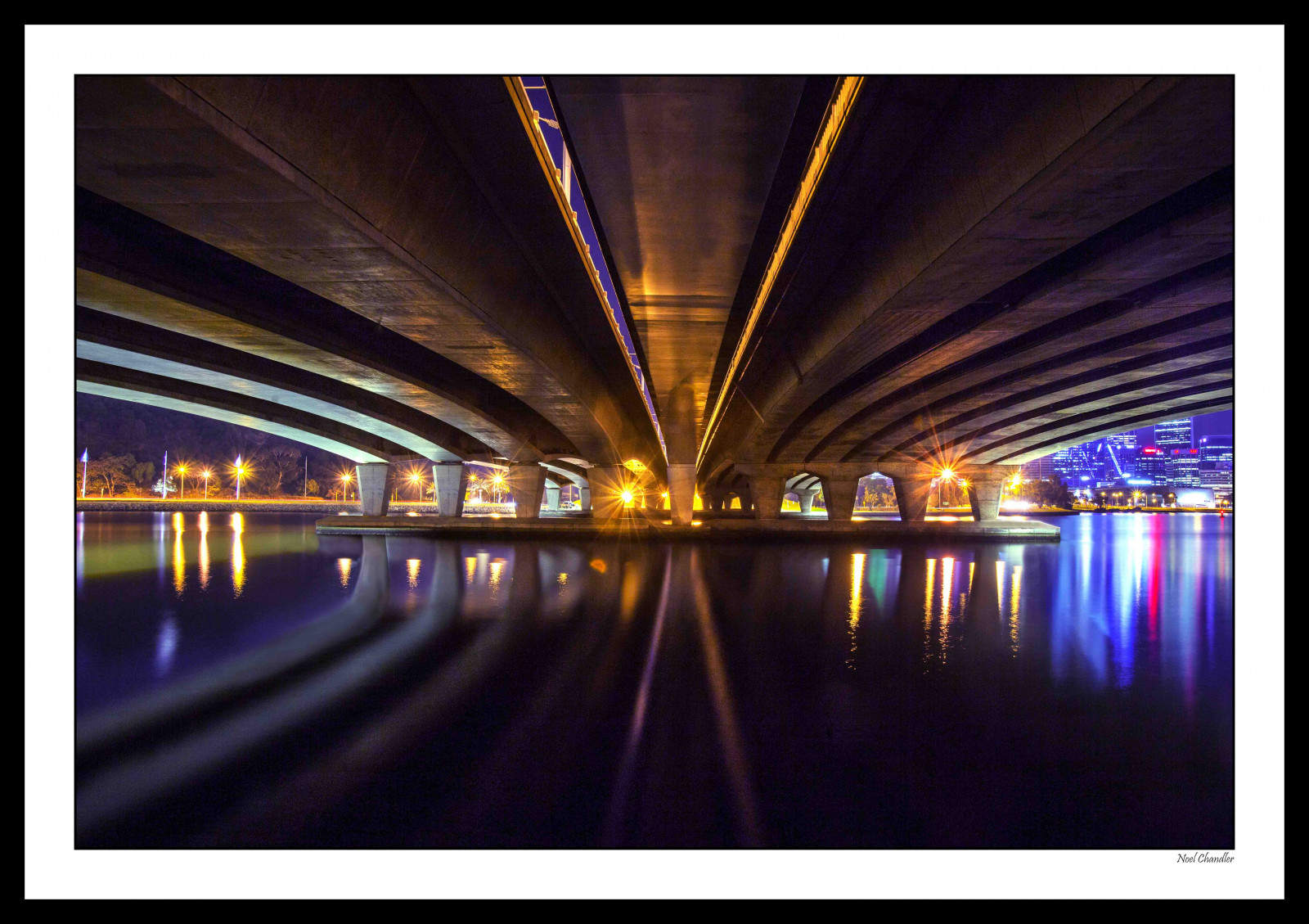 Wallpaper : bridge, night, Perth, narrows, swanriver 6360x4488 ...