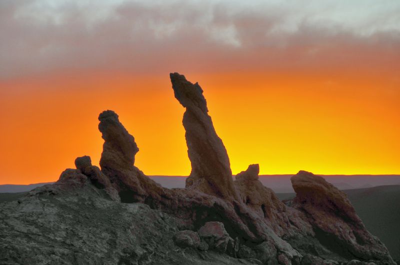 svítání, nebe, badlands, Skála, geologický fenomén, Formace