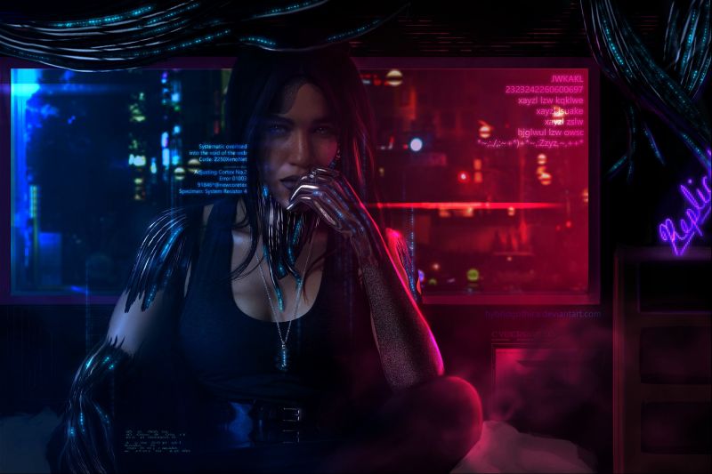 cyberpunk, นิยายวิทยาศาสตร์, นิยาย, หุ่นยนต์, มืด cyberpunk, นิยายวิทยาศาสตร์, นิยาย, หุ่นยนต์, มืด