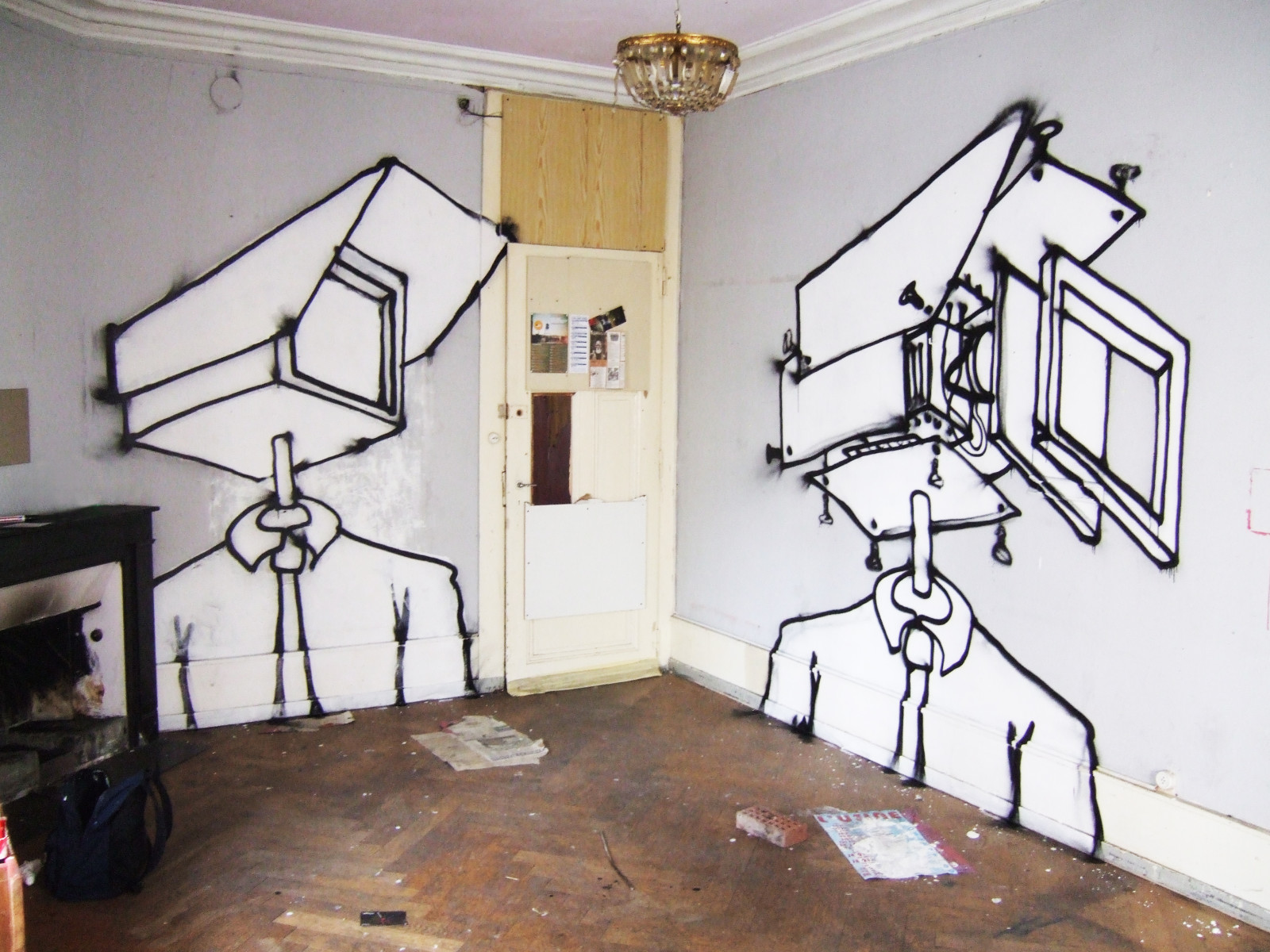 stěna, domů, zábradlí, Dům, Vzhled interiéru, okno, schody