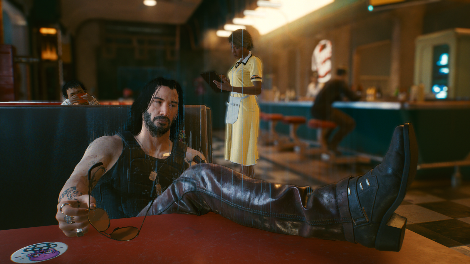Cyberpunk 2077, game characters, Snímek obrazovky, videohry, CD Projekt RED