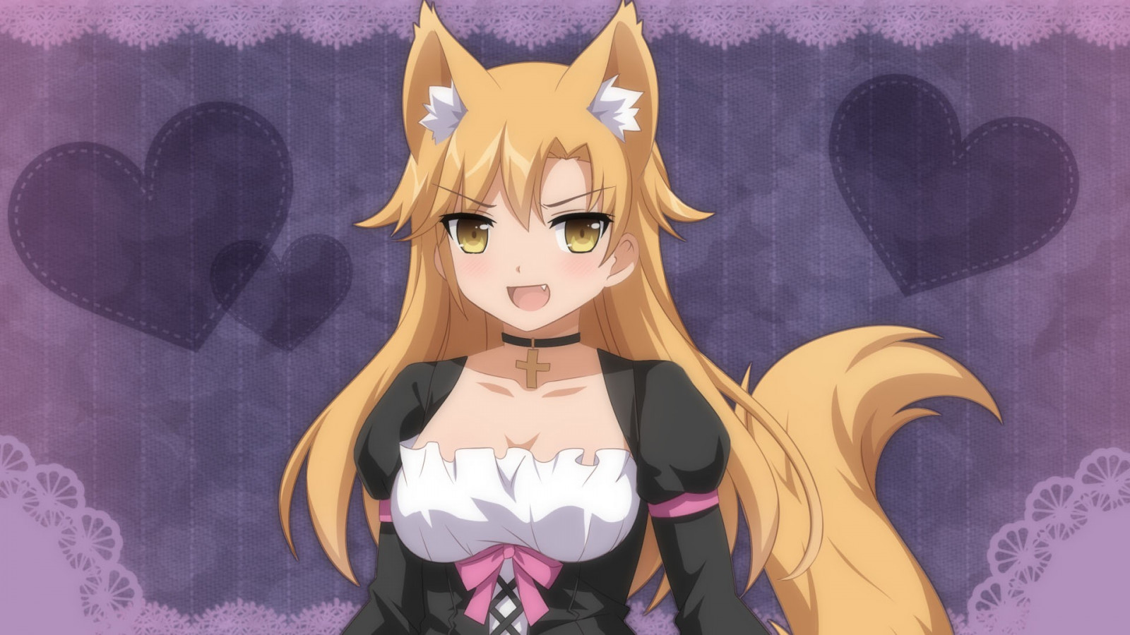 ilustrace, obojek, anime, manga, kreslená pohádka, uši, Snímek obrazovky, mangaka