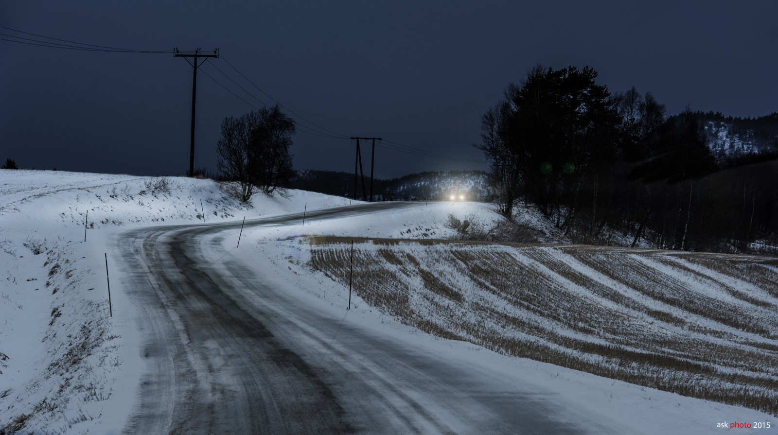 sníh, zima, silnice, 2015, zmrazení, Únor, počasí, sezóna, vánice, bentingeask, askphoto, klikatá cesta, nordtr ndelag, Overhalla, snowyroads, veier, Namsen, norwegianwinter