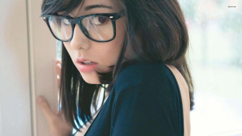 ใบหน้า, ผู้หญิง, โมเดล, ผมยาว, แว่นตากันแดด, แว่นตา