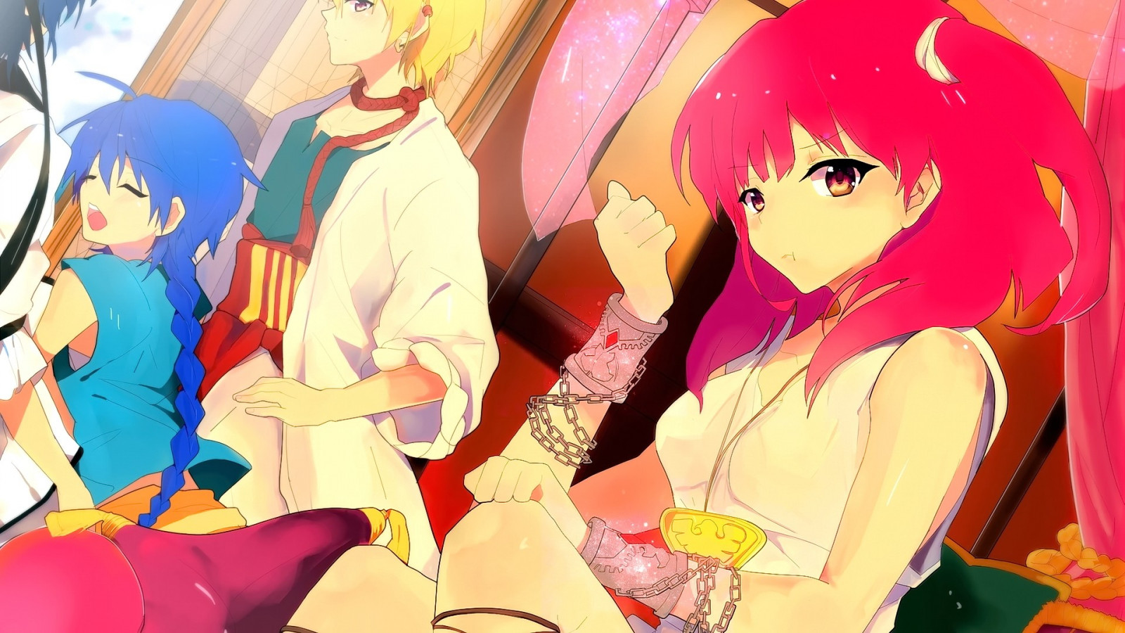 ilustrace, anime, anime dívky, kreslená pohádka, Magi The Labyrinth of magie, Morgiana, mangaka