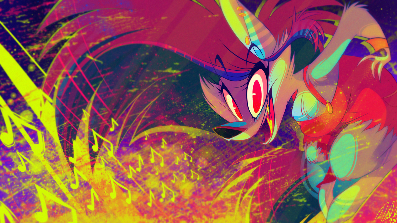 ilustrace, srstnatý, Anthro, UMĚNÍ, barva, květ, počítač tapeta, moderní umění, fraktální umění, psychedelické umění, akrylová barva