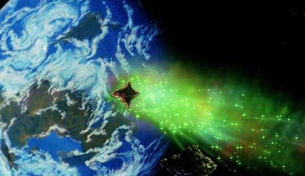 planet, space, Earth, atmosphere, nebula, Gundam