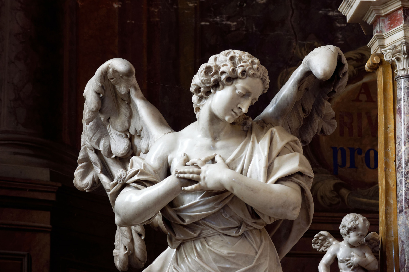 Bakgrundsbilder : ängel, konstverk, staty, Sony, kyrka, Barock ...
