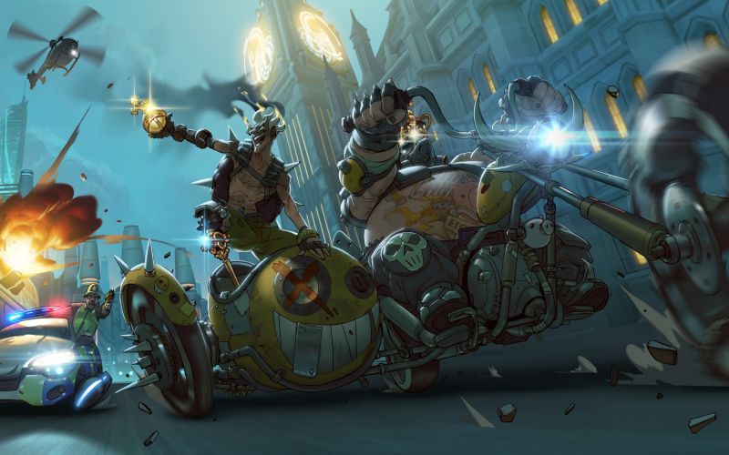Aşırı saat,Junkrat,Mako Rutledge,Jamison Fawkes