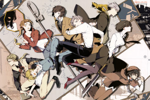Wallpaper Bungou Stray Dogs Anime Boys Dazai Osamu Nakajima Images, Photos, Reviews