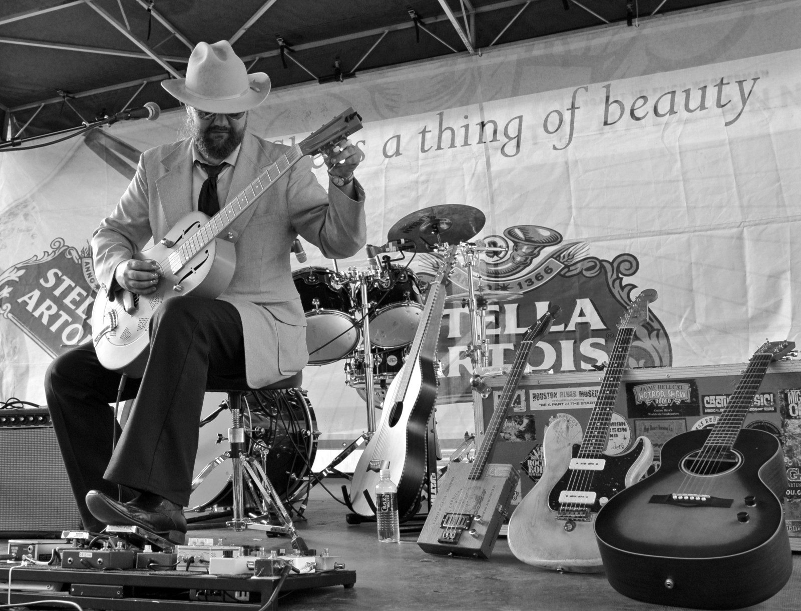 Wallpaper street, sunglasses, outdoors, musical instrument, music