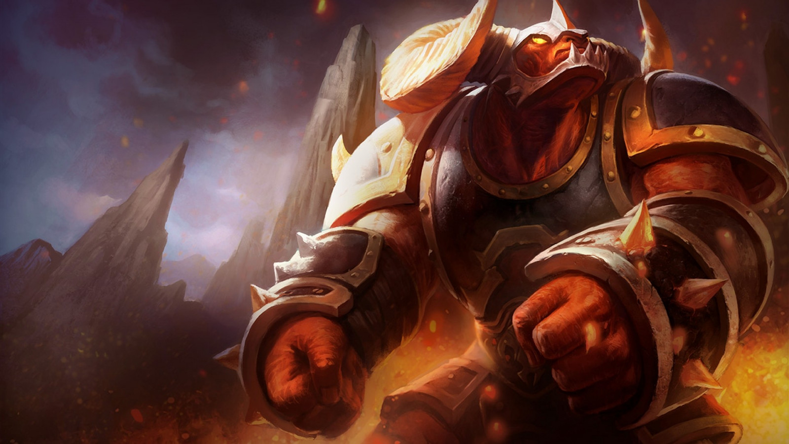 League of Legends, Alistar, Snímek obrazovky, válečný magnát, počítač tapeta, pc hry