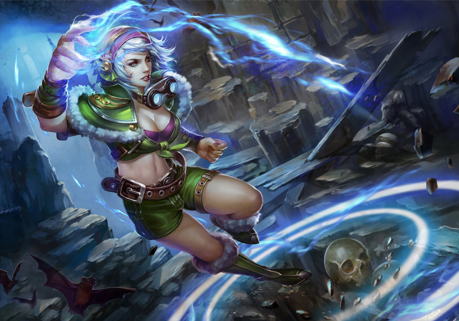 Fantasy art, anime, i fumetti, immagine dello schermo, mecha, sfondo del computer, gioco pc, fumetto