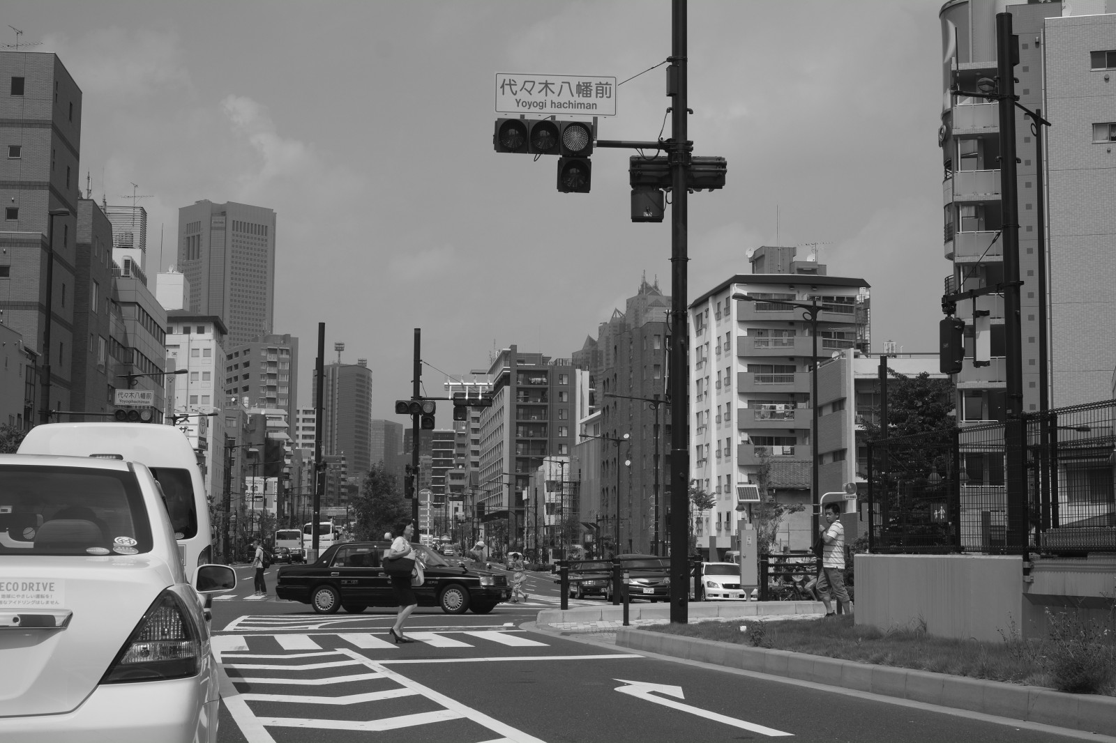 Wallpaper city, street, cityscape, vehicle, road, skyline, skyscraper