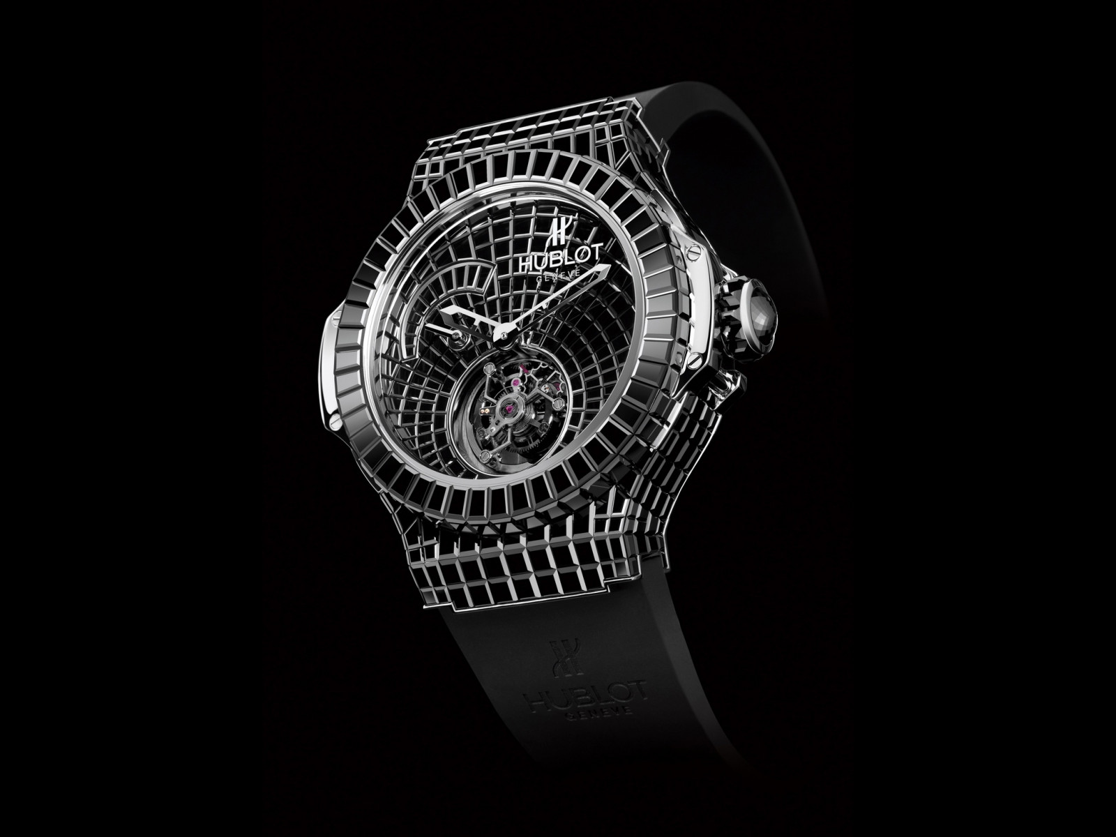 Hablot, schwarze Uhr, Stil