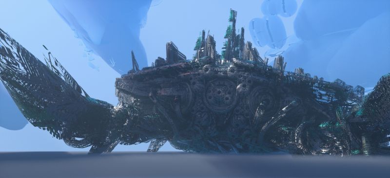 Leon Tukker, sci-fi, digitální umění, umělecká díla Leon Tukker, sci-fi, digitální umění, umělecká díla