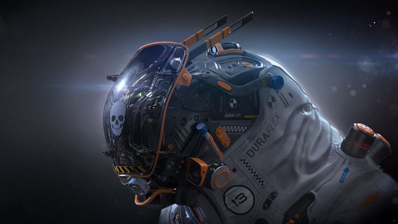digitální umění, prostor, futuristický, vozidlo, umělecká díla, sci-fi digitální umění, prostor, futuristický, vozidlo, umělecká díla, sci-fi