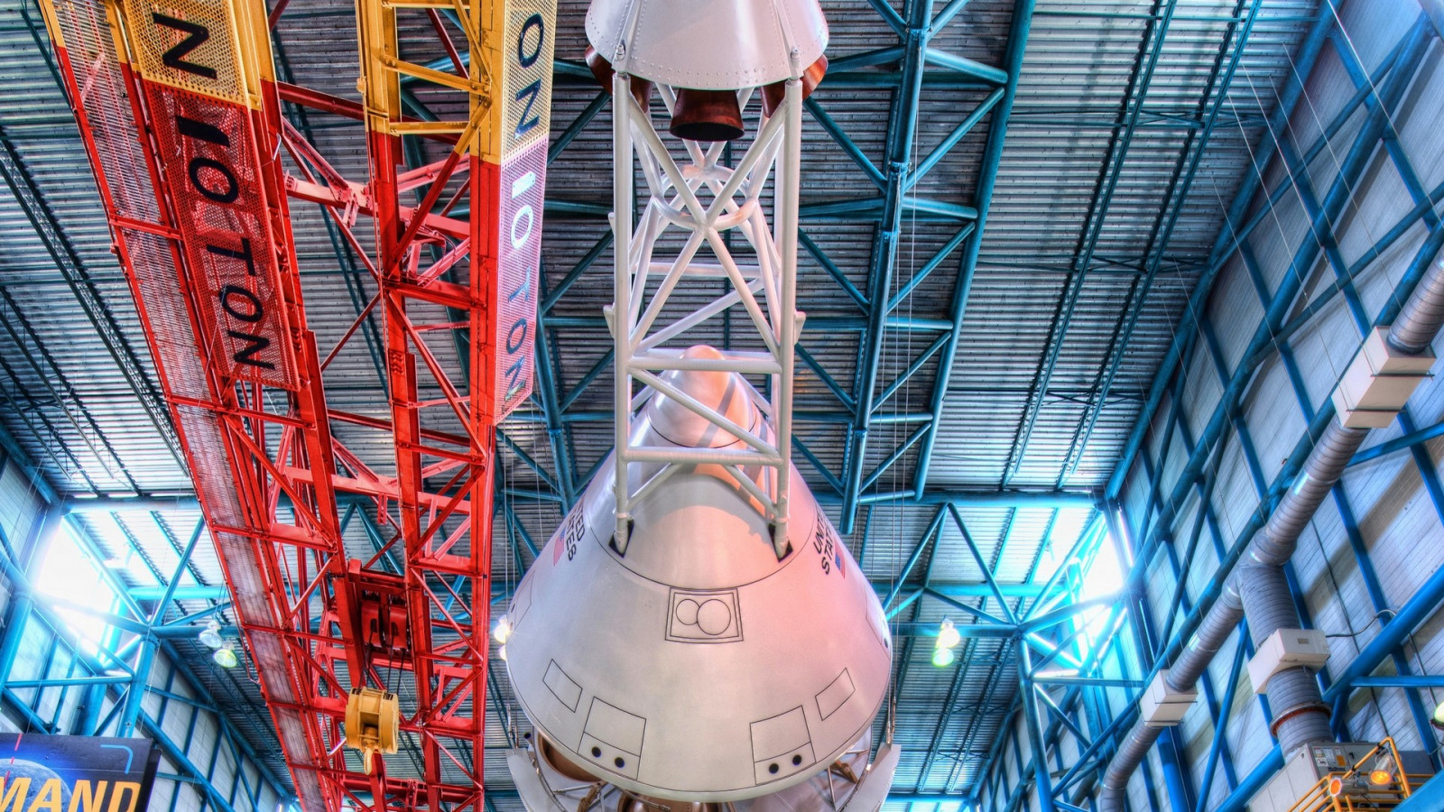 Fond d'écran : NASA, Gratte-ciel, bleu, monde, fusée, ART, parc d ...