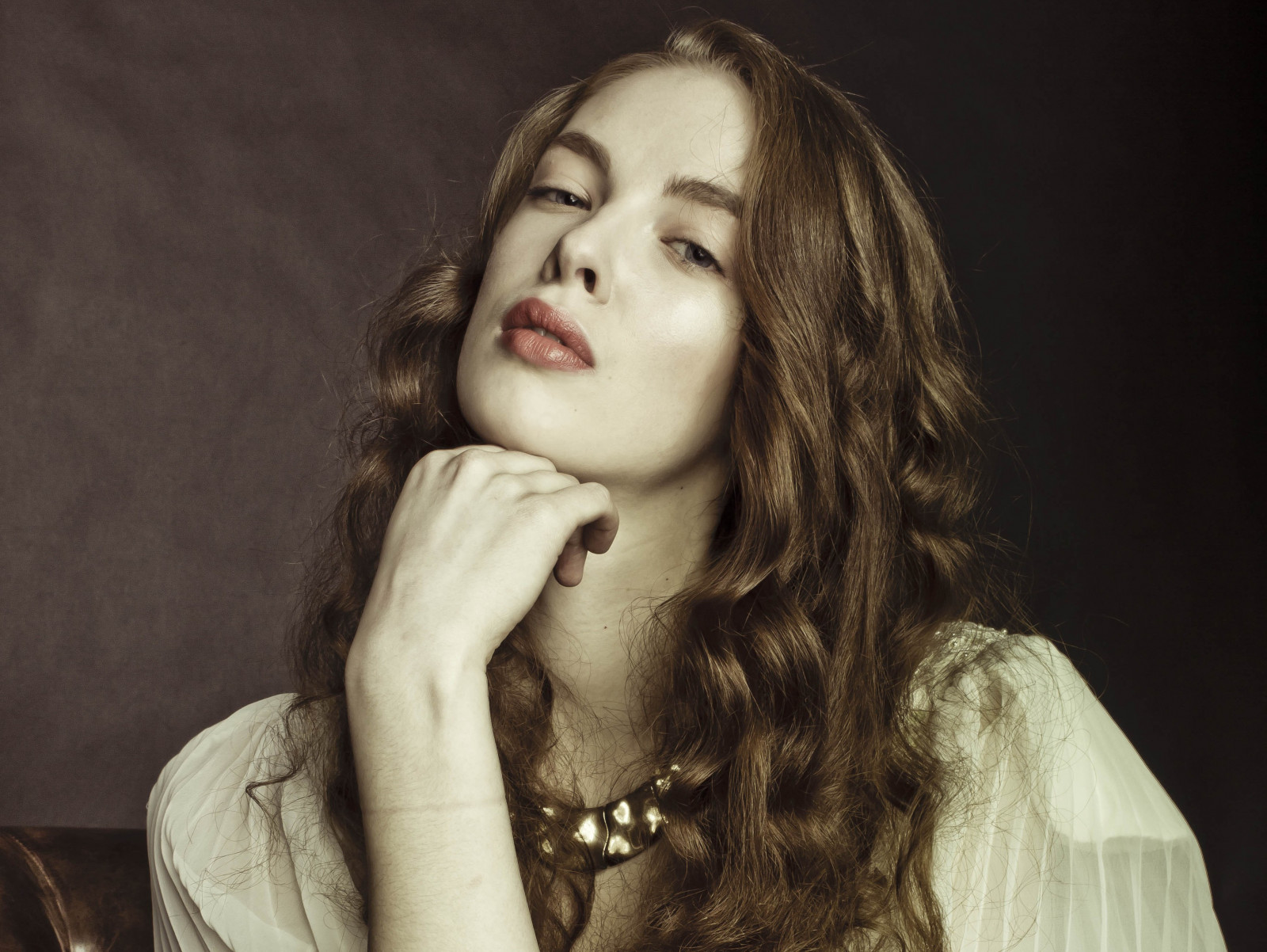 viso, donne, modello, ritratto, capelli lunghi, guardando spettatore, fotografia, moda, capelli, Persona, capo, ragazza, bellezza, occhio, donna, signora, acconciatura, fotografia di ritratto, servizio fotografico, capelli castani, arte modello