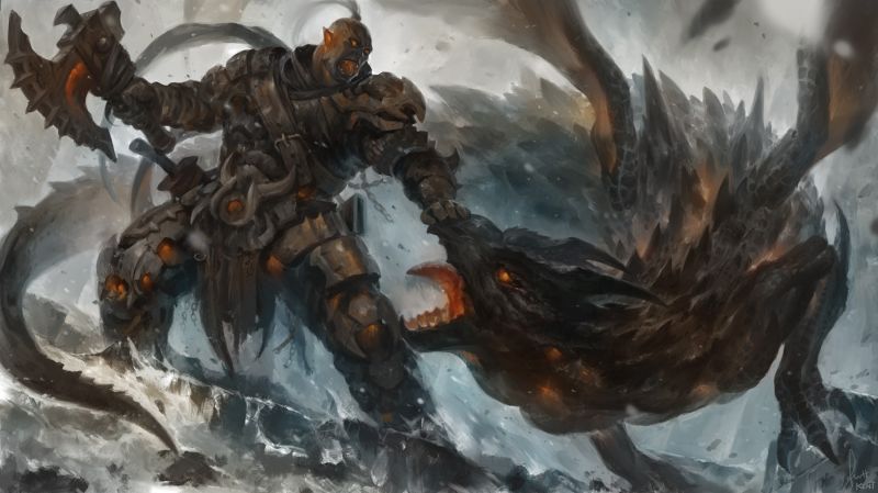 fantasy art, dragon, mythology, screenshot, warlord, mecha fantasy art, dragon, mythology, screenshot, warlord, mecha