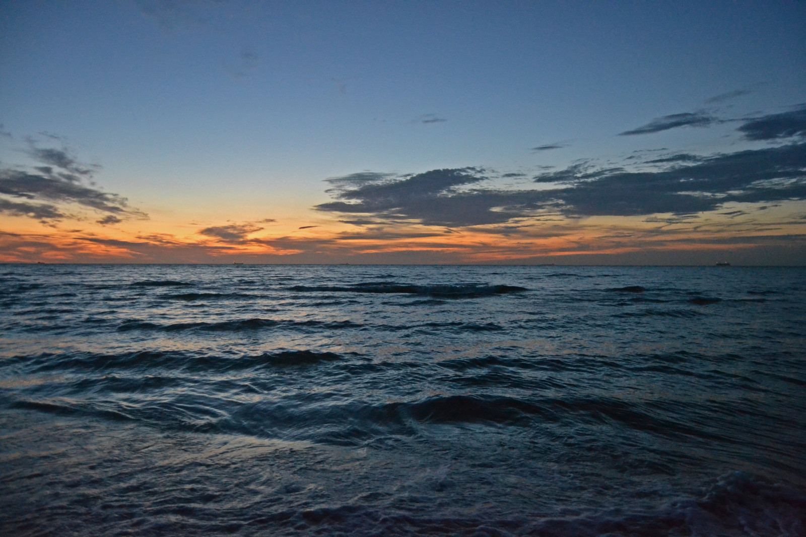 Sfondi tramonto, Danimarca, mare del Nord,