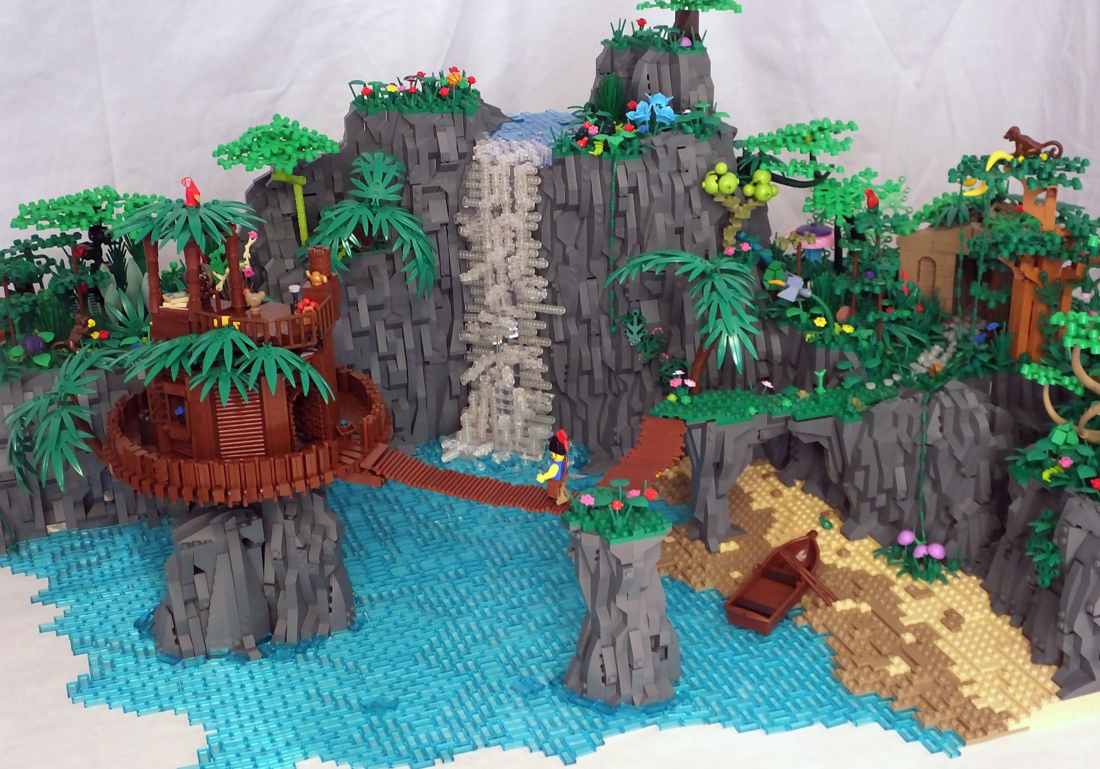 Hračka, LEGO, strom, biome