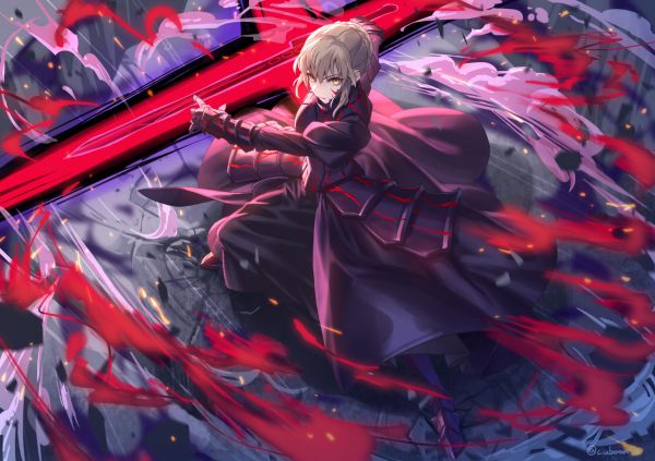 Fate Series,FGO,female warrior,fate stay night heaven's feel,Fate Stay Night,black dress