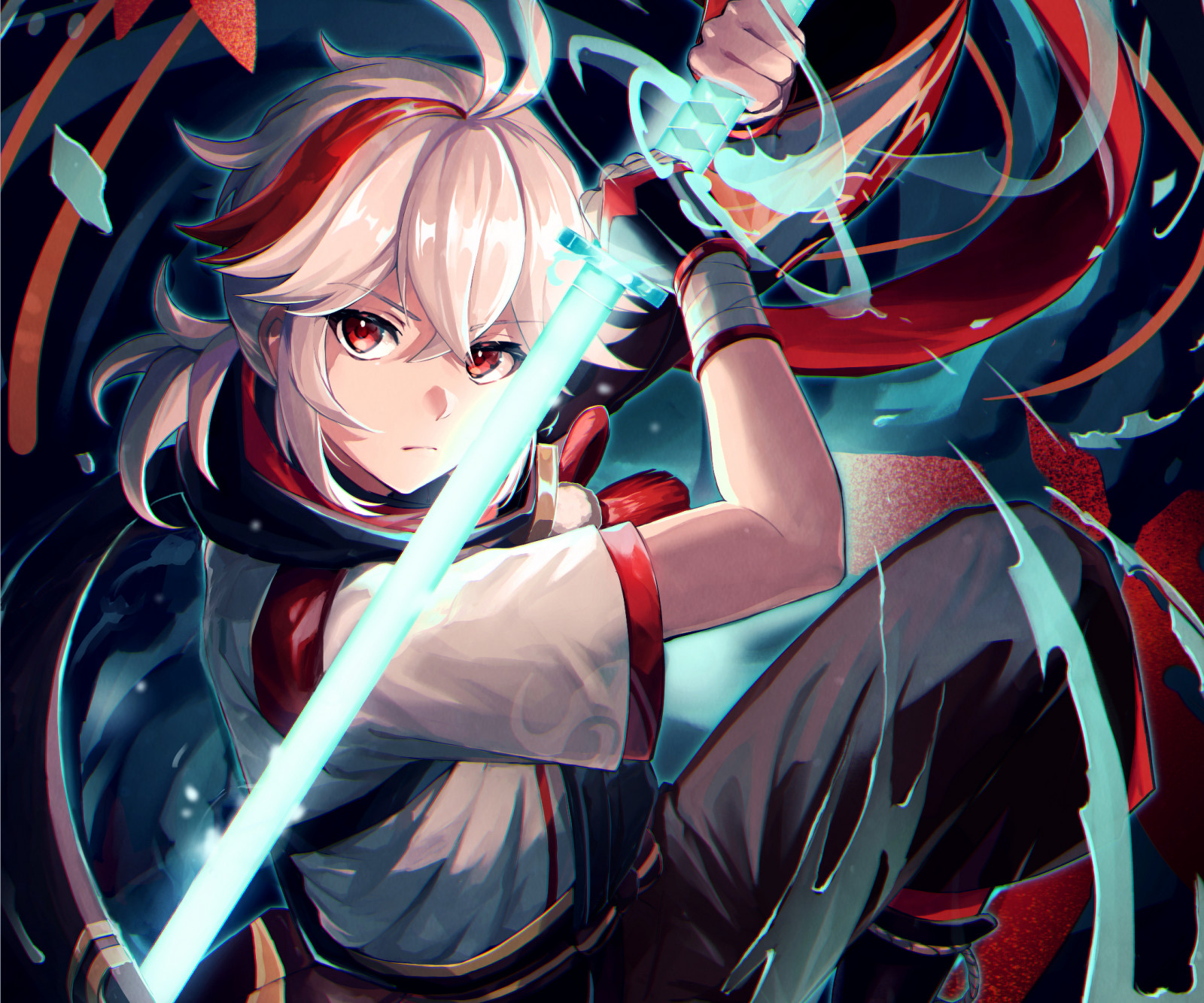 tête, dessin animé, œil, bouche, ART, cg artwork, cheveux noirs, bleu électrique, cheveux longs, personnage fictif, graphique, Anime, illustration, dessin, animation, fiction, carmin, Animated cartoon, conception graphique, ouvrages d'art, visual arts