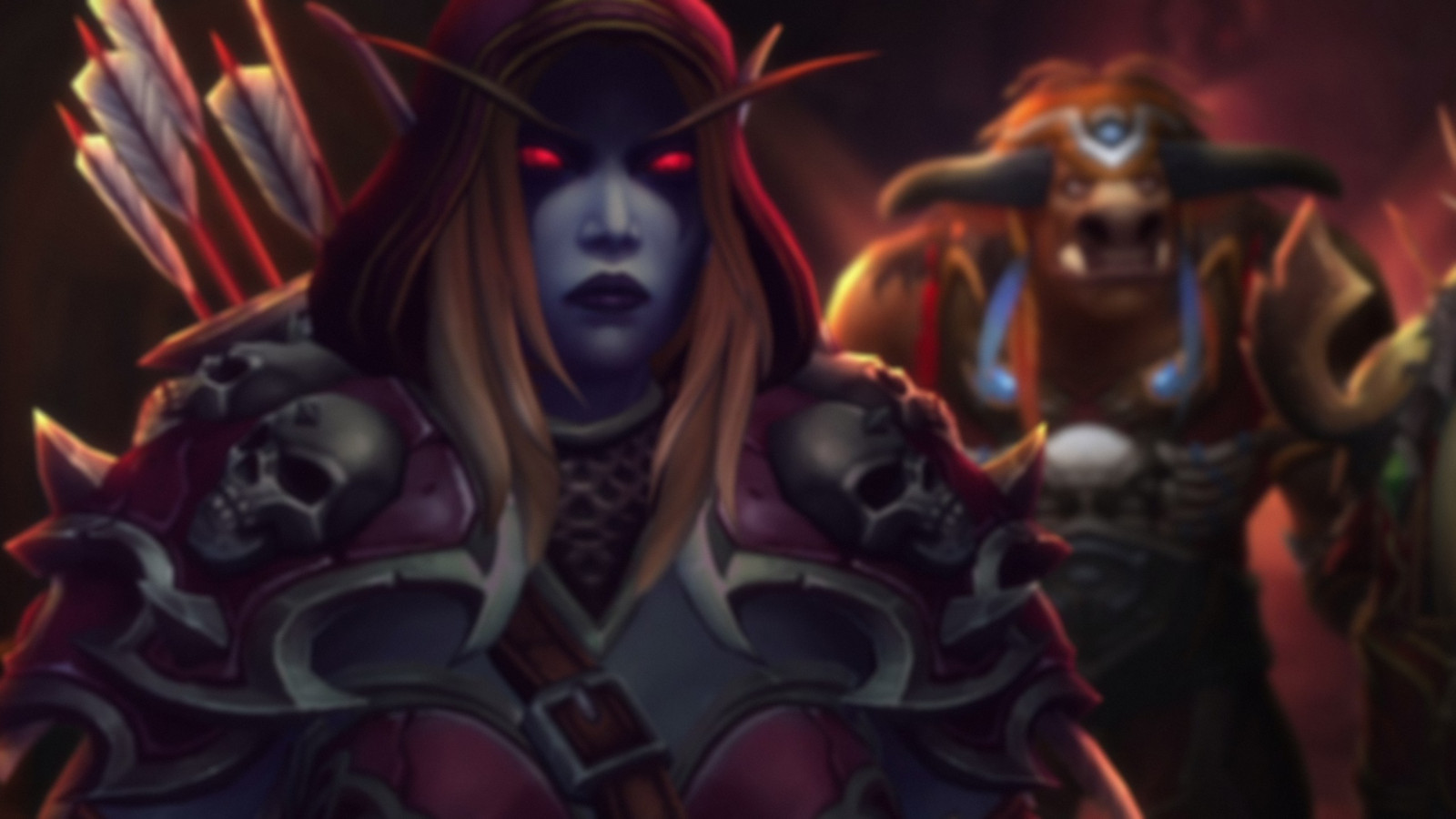 anime, World of Warcraft, Blizzard Entertainment, Sylvanas Windrunner, tegneserier, mytologi, skærmbillede, fiktiv karakter, tegneserie