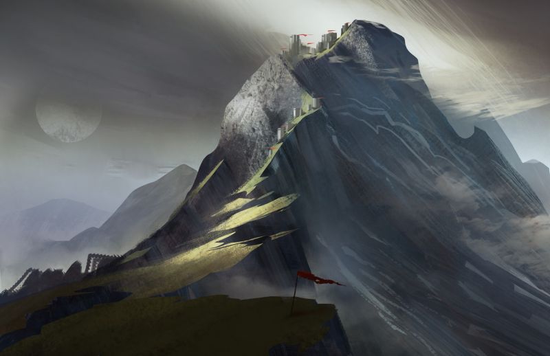 fantasy umění, vrcholek, Terén, hora, horský průsmyk, počasí fantasy umění, vrcholek, Terén, hora, horský průsmyk, počasí