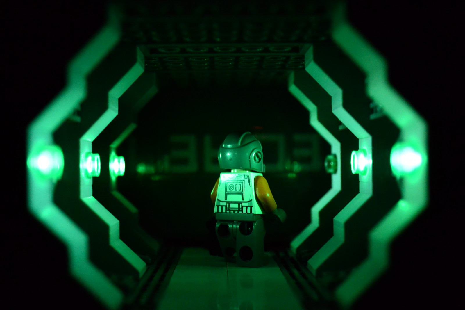 prostor, cihly, zelená, LEGO, technika, laser, Nova, světlo, je, tma, liga, obrázek, pro, počítač tapeta, makro fotografie, klegon, SFK, Leland, Galatic, Xalkesh, Bojuje