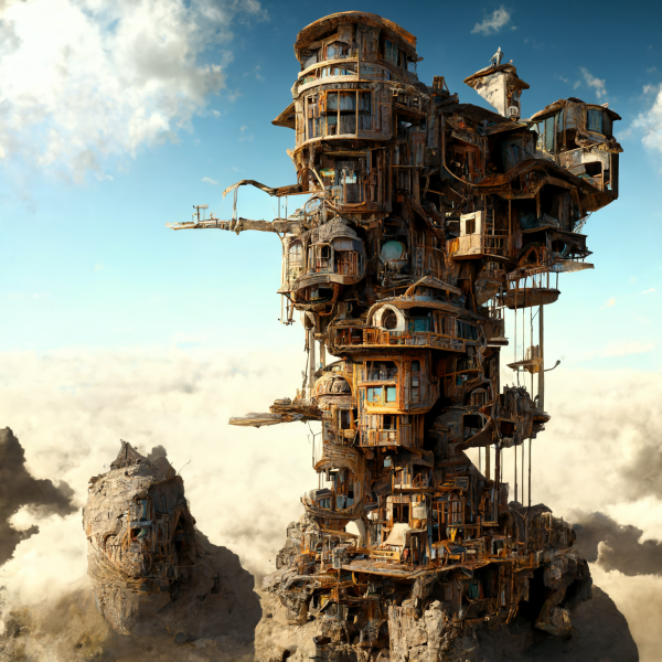 건축물,Fantasy Architecture,midjourney