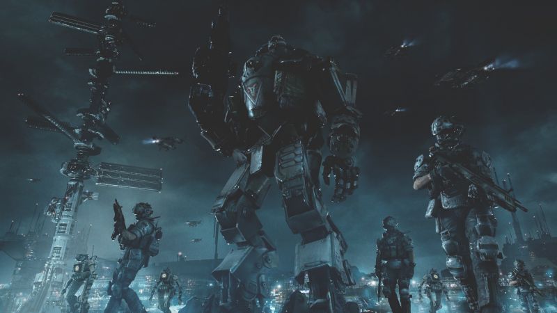 video games, Titanfall, midnight, darkness, screenshot, computer wallpaper video games, Titanfall, midnight, darkness, screenshot, computer wallpaper