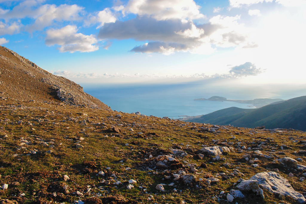 Mountain Ranges In Rome Wallpaper : landscape, sea, Italy, hill, lake, rock, nature, sky ...