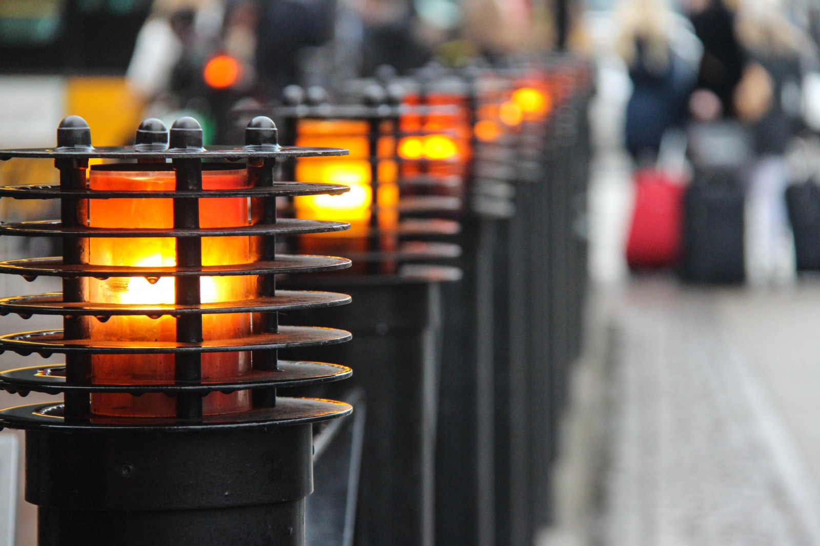 Wallpaper lights, street, vehicle, Toy, Denmark, Copenhagen, lighting