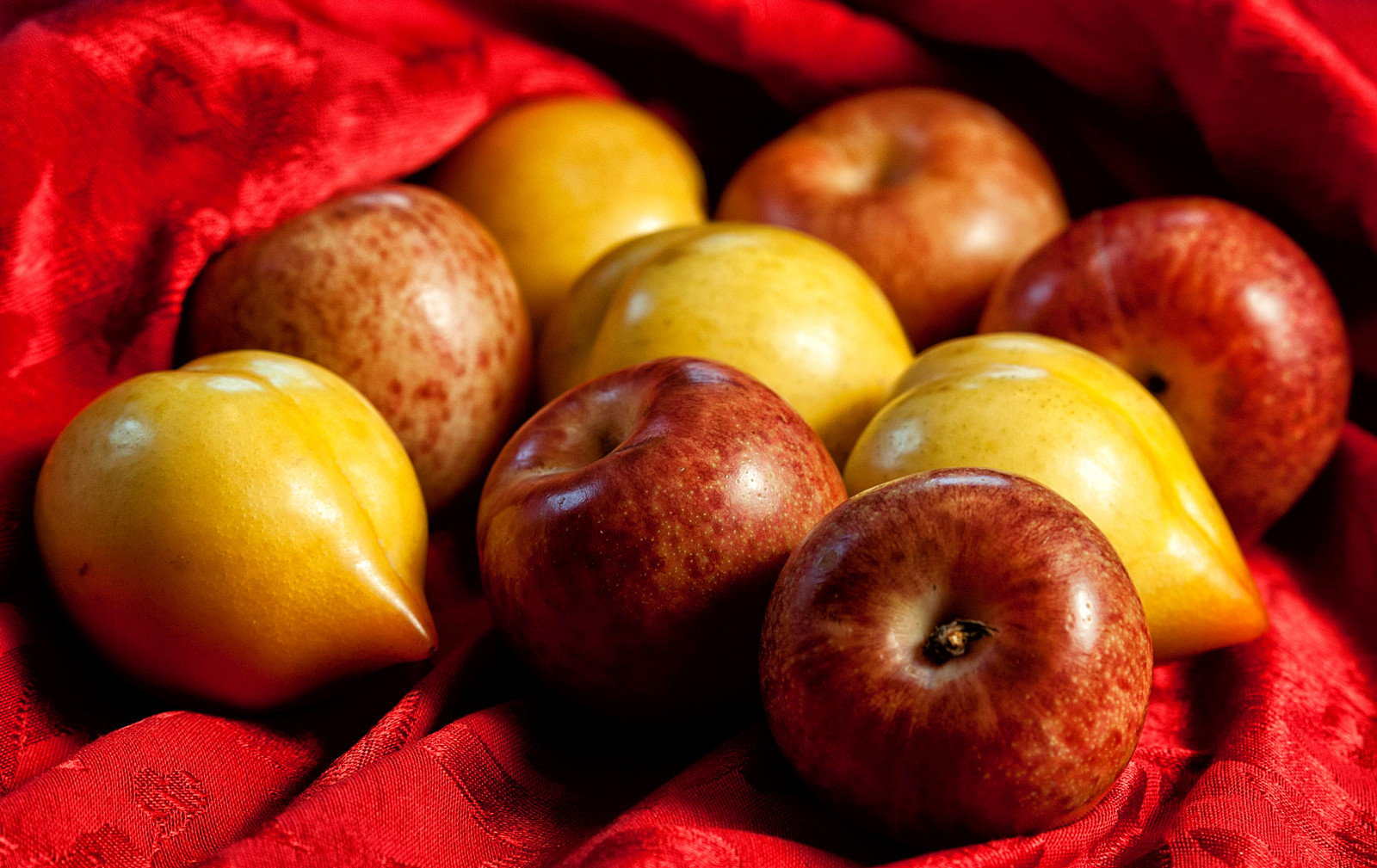 Wallpaper fruit, apple, produce, still life, vegetable, vegetarian food, still life