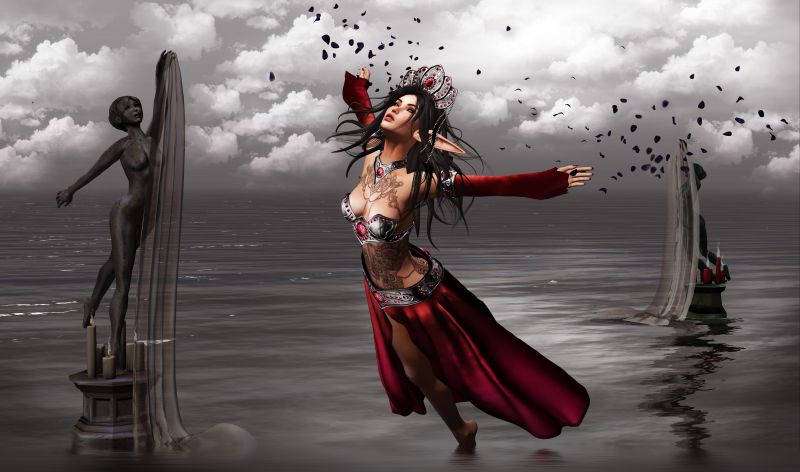 Červené, cg artwork, dívka, počítač tapeta, tma, UMĚNÍ Červené, cg artwork, dívka, počítač tapeta, tma, UMĚNÍ